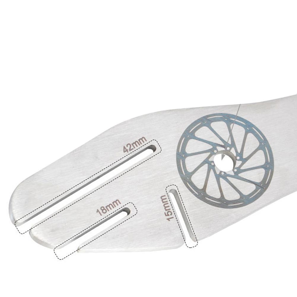 Bicycle Disc Brake Rotor Truing Alignment Tool Anti-rub Mtb Bike Brakes Pad Adjustment Wrench For Road Bike