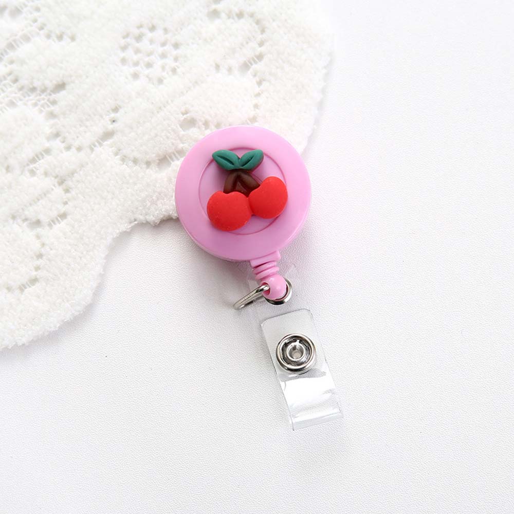 Buckle ID Name Holder Retractable Badge Reel ID Badge Holder Clip Credit Card Holder Clip
