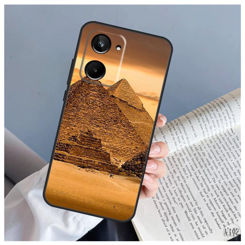 Ancient Egyptian For Realme C71 C55 C75 C67 C63 C51 C61 C53 C35 C65 11 12 13 14 15 Pro Plus GT6 GT7 Pro Case