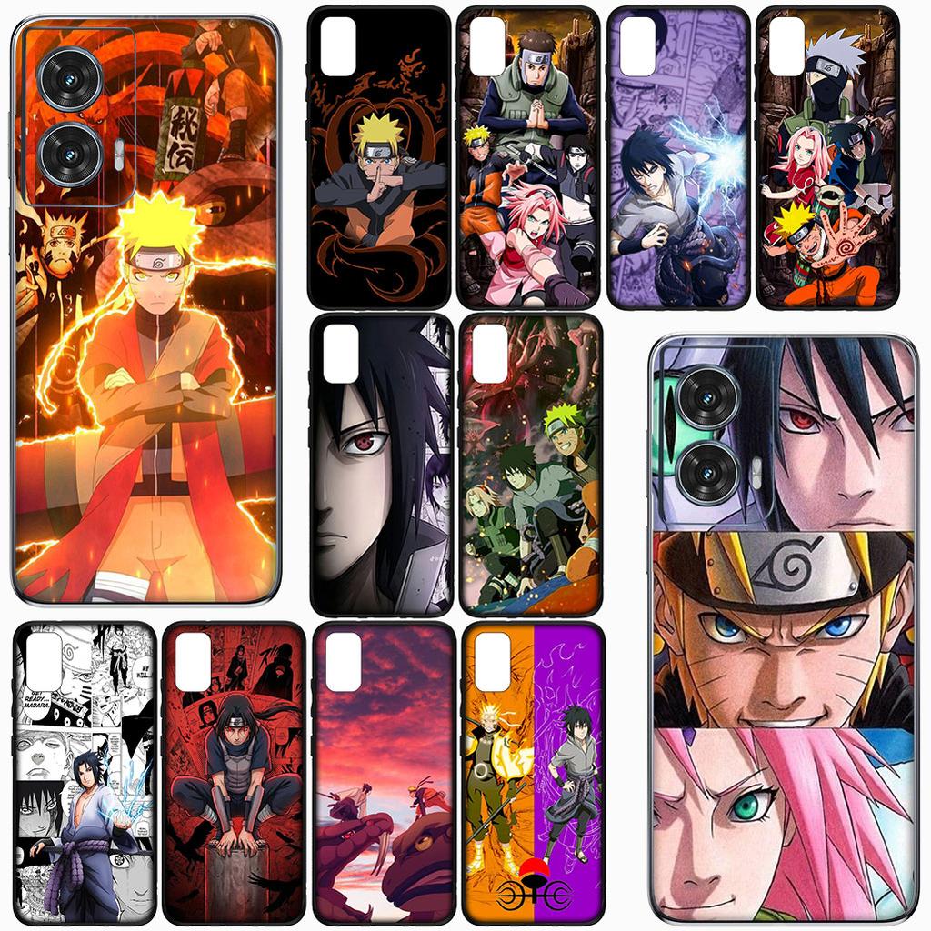 for Motorola Moto G82 G20 G22 G23 G32 G8 G7 G9 Power Plus G41 G30 G71 E22 E13 E20 E32 Phone Case Uchiha Itachi Sasuke Narutos