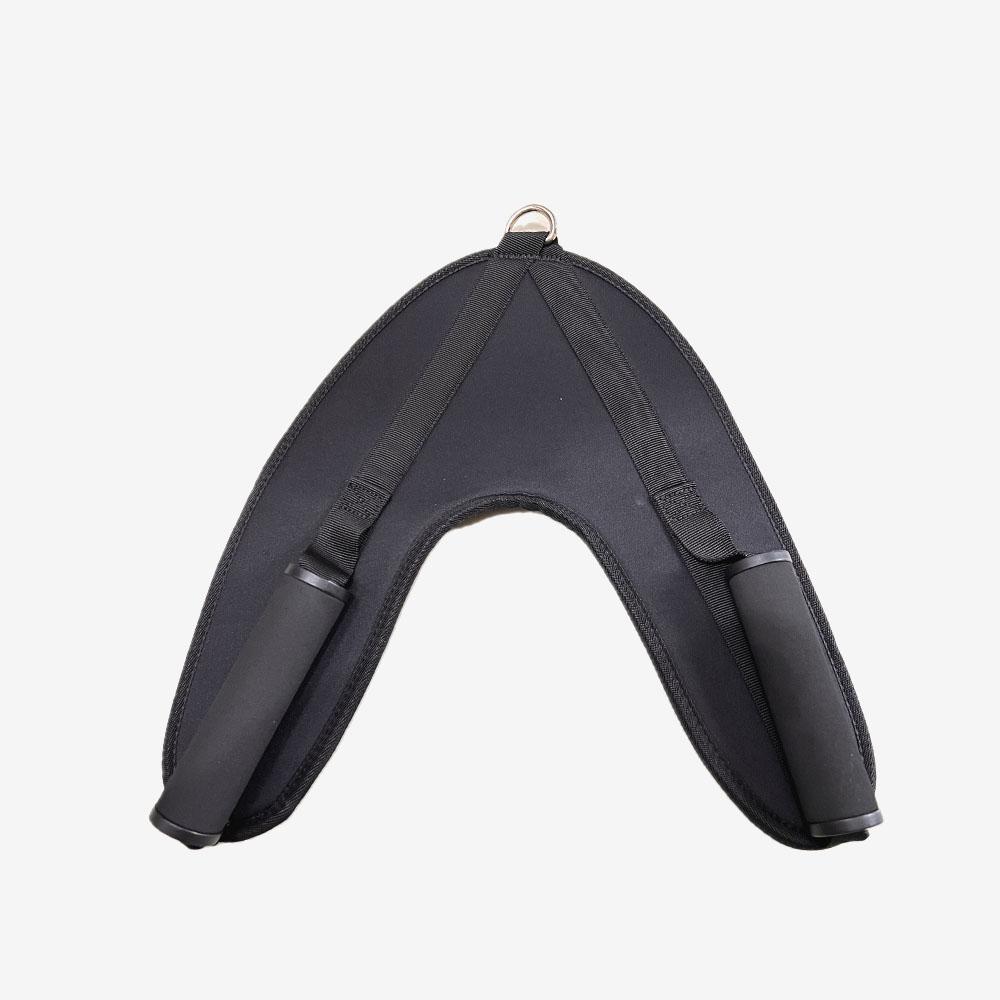 

Фитнес-бретельки для пресса в форме перетаскивания с ручкой для упражнений, тянущий ремень, плечевой ремень для тренажерного зала, оборудование для фитнеса