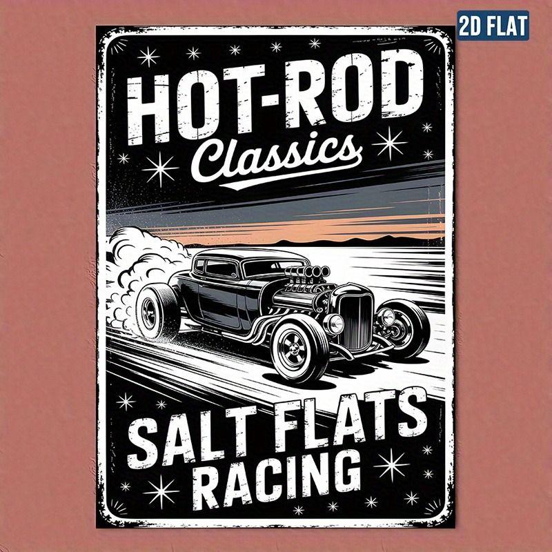 Automotive Metal Decorative Painting: Gifts for Car Lovers Garage Home Style
