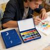 12 Section Paint Storage Box Portable Watercolor Paint Palette For Artists Students Outdoor Sketching And Art Classes