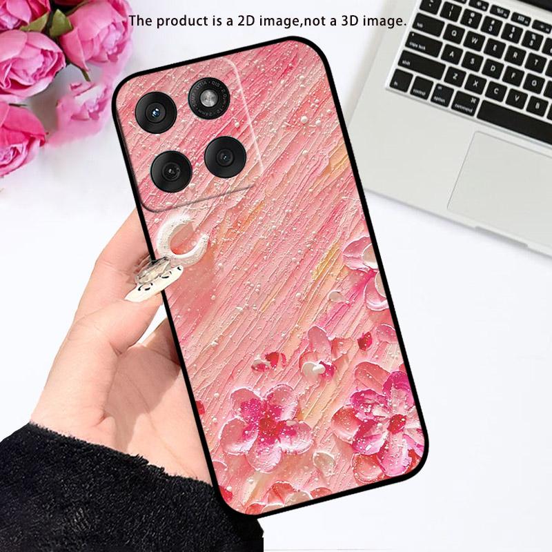 For Motorola Edge 60 Edge60s Pro Case Silicone Soft TPU Phone Cover For Moto Edge60Pro XT2507-1 Shockproof Fundas Cartoon Capa