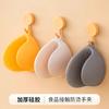 Silicone thickened thermal insulation gloves kitchen household high temperature oven microwave oven anti-scalding hand clip