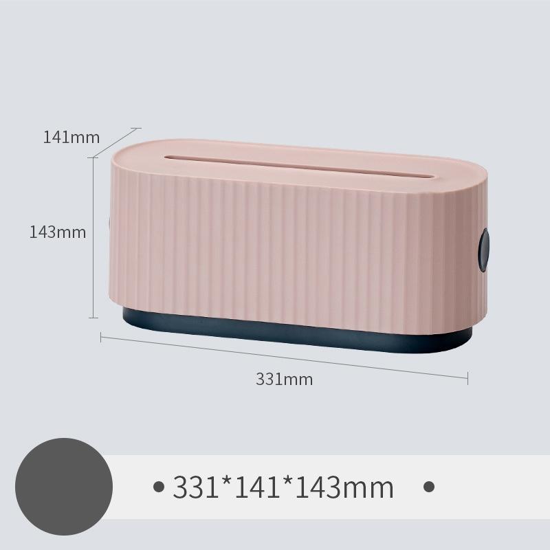 

New Home Socket Fixer, Patch Panel, Patch Panel Sorting Box, Office Desktop Wire Storage Box, Magic Tool розовый