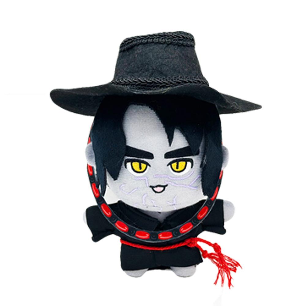 Kawaii Kpop Demon Hunters Bird Movie Peripheral Toy Jinu Plush Handsome and Lovely Jinu Birthday Halloween Gift for Kids Girls