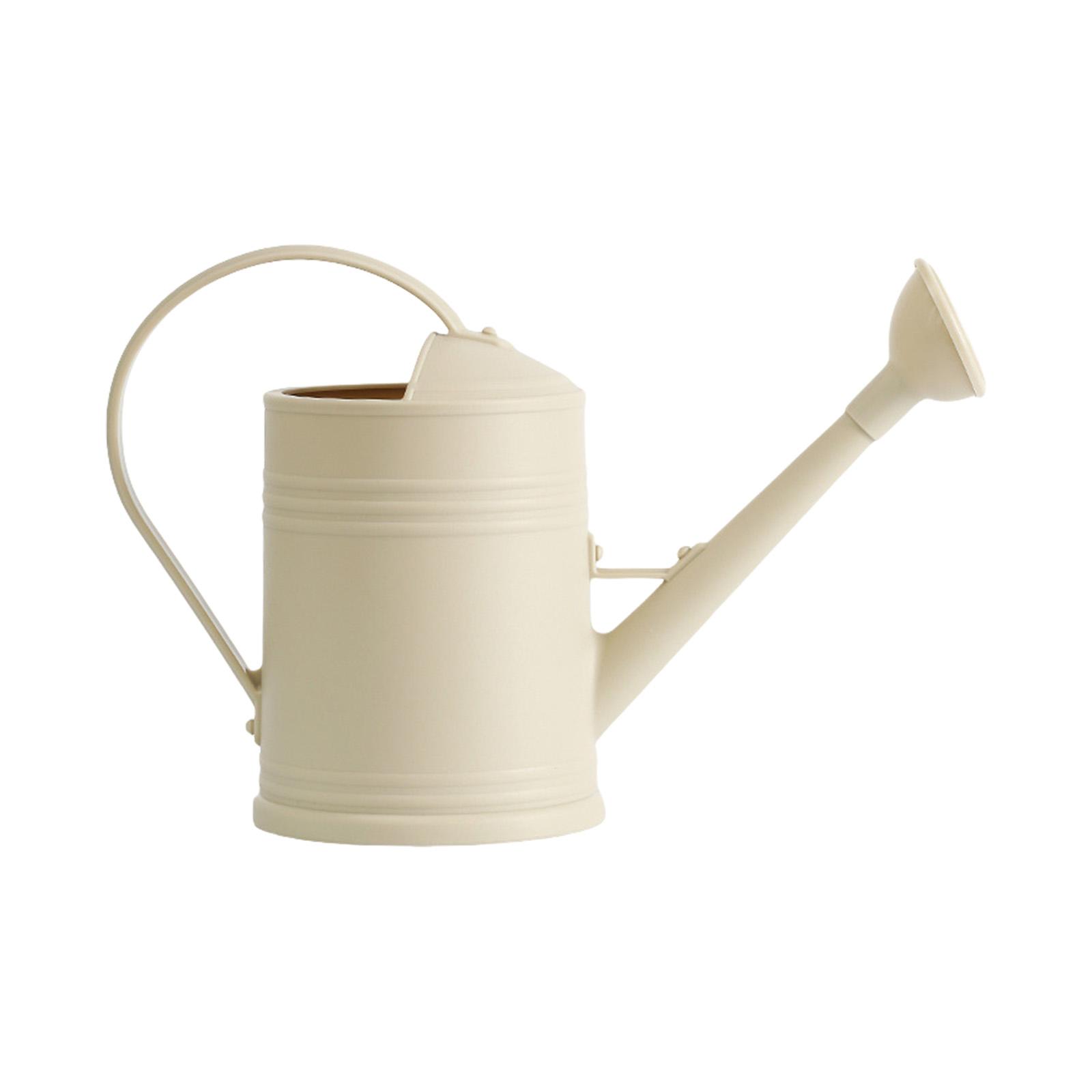 

Лейка объемом 2 л для полива растений, лейка для садоводства в помещении и на открытом воздухе, лейка с эргономичной подвижной ручкой бежевый