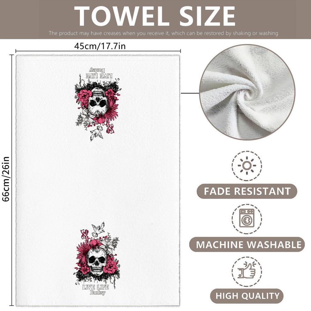 Halloween Gift Towel Amazon Holiday Decorations Microfiber Kitchen Towel Dish Towel Rag