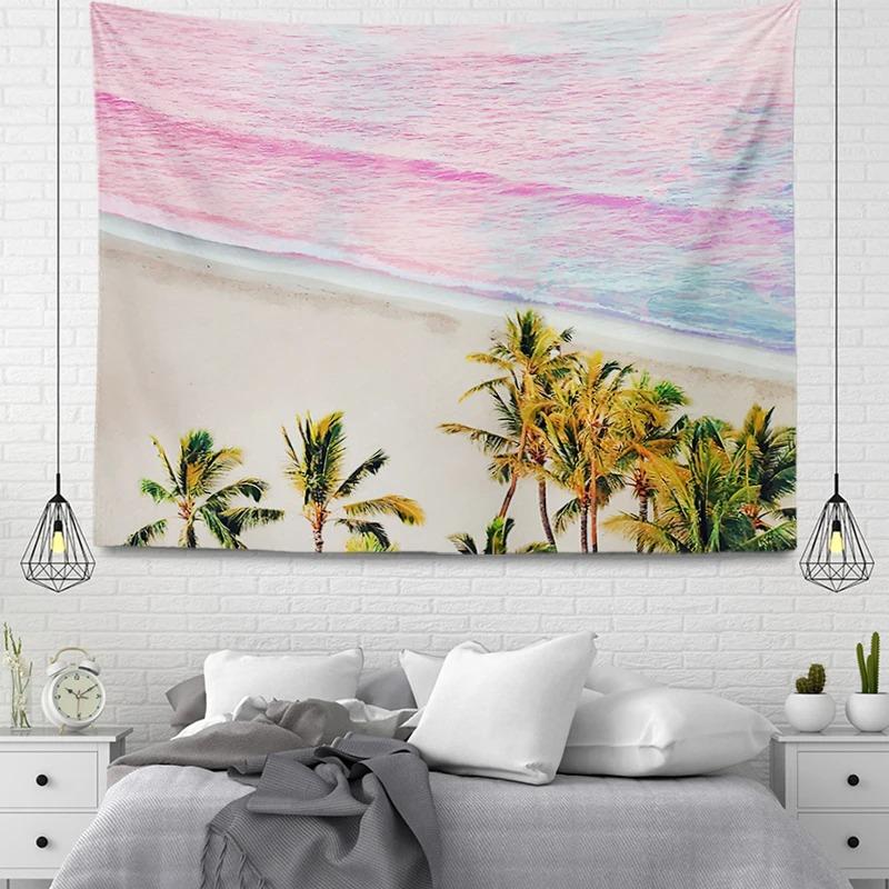 Мультфильм переулок уличного узора гобелен украшение стены дома гобелен офис гостиная — фото 4