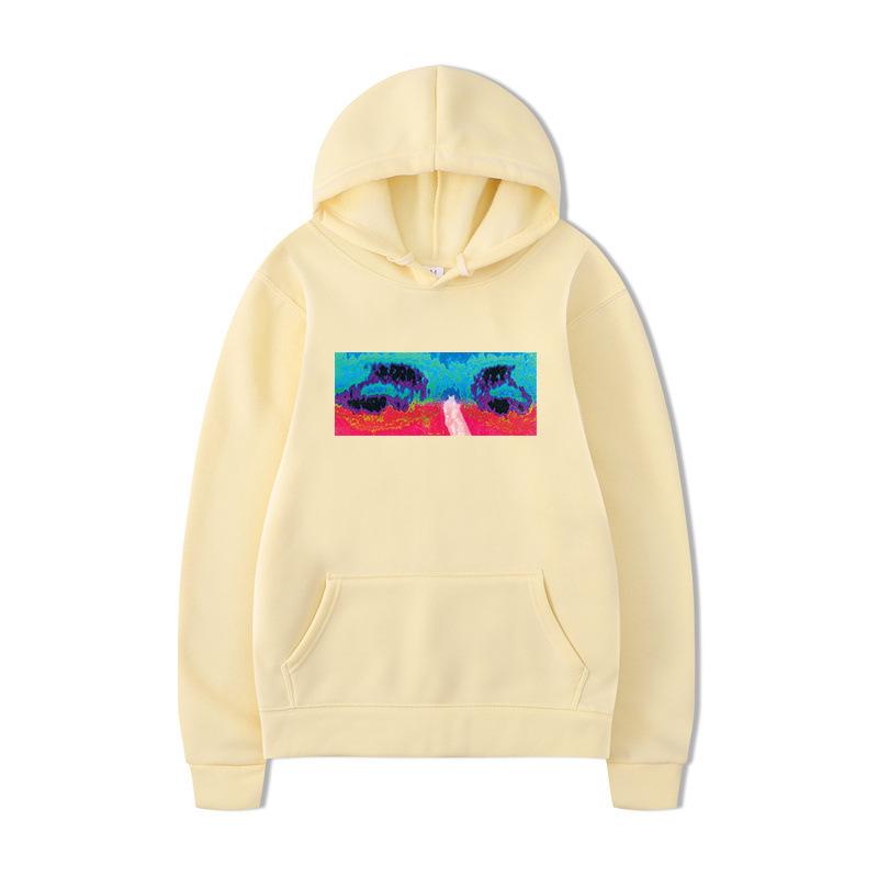 Jesień Zima Bluzy Chłopcy Harajuku Dziewczyny Pulower Wymyślne Topy Oversize Prezent Muzyczny Casual Luźna Wygodna Bluza