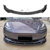 Tesla Model 3 Three-Section Injection Molded Front Lip Body Kit