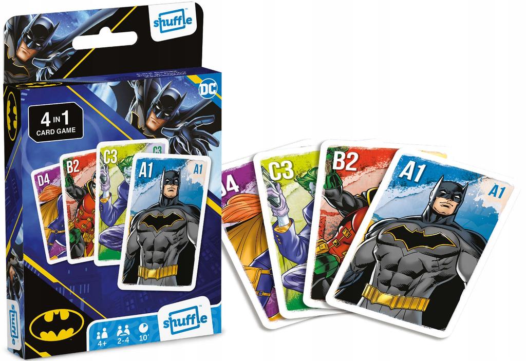KARTY DO GRY BATMAN 4W1 10028045