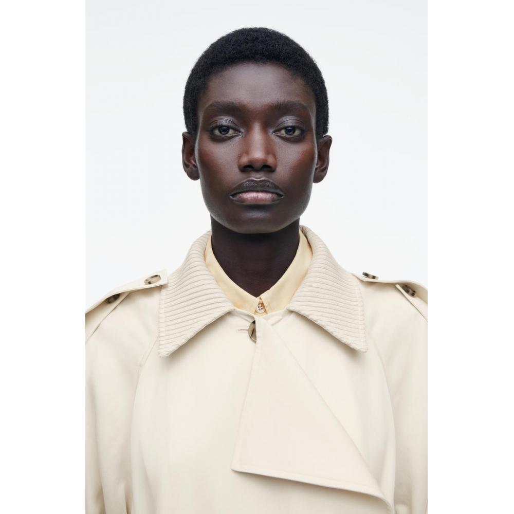 COS Japan Knit Color Trench Coat