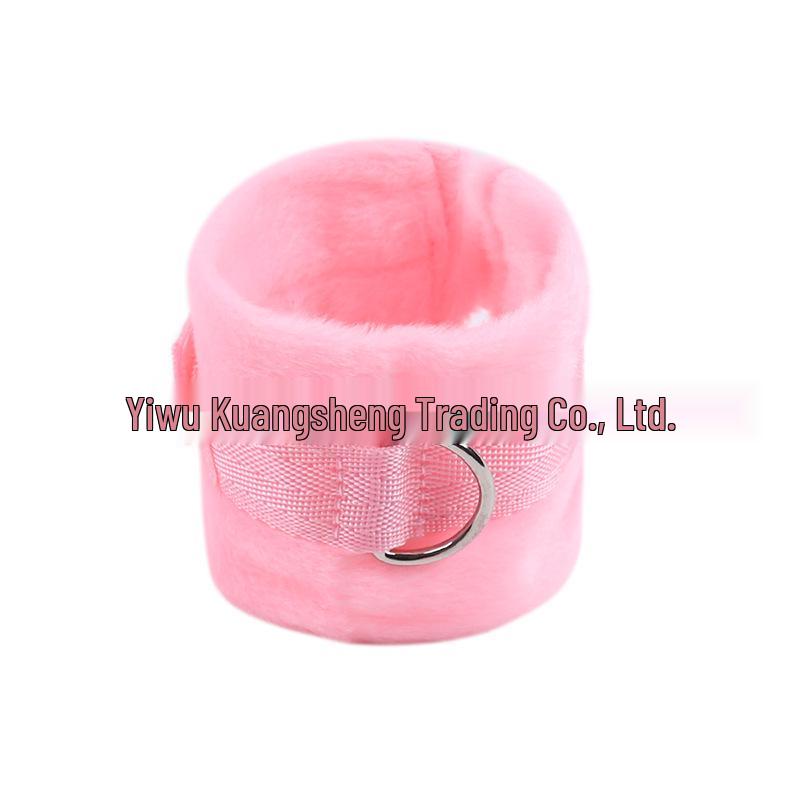 Intimate Plush Bed Restraint Straps for Couples