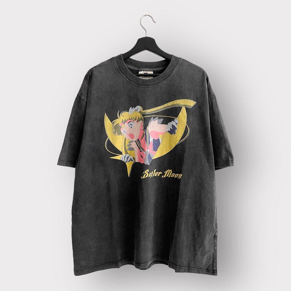 

Футболка Sailor Moon Pretty Solider Черная Хлопковая Унисекс S-5XL KH13190 Унисекс Футболка S