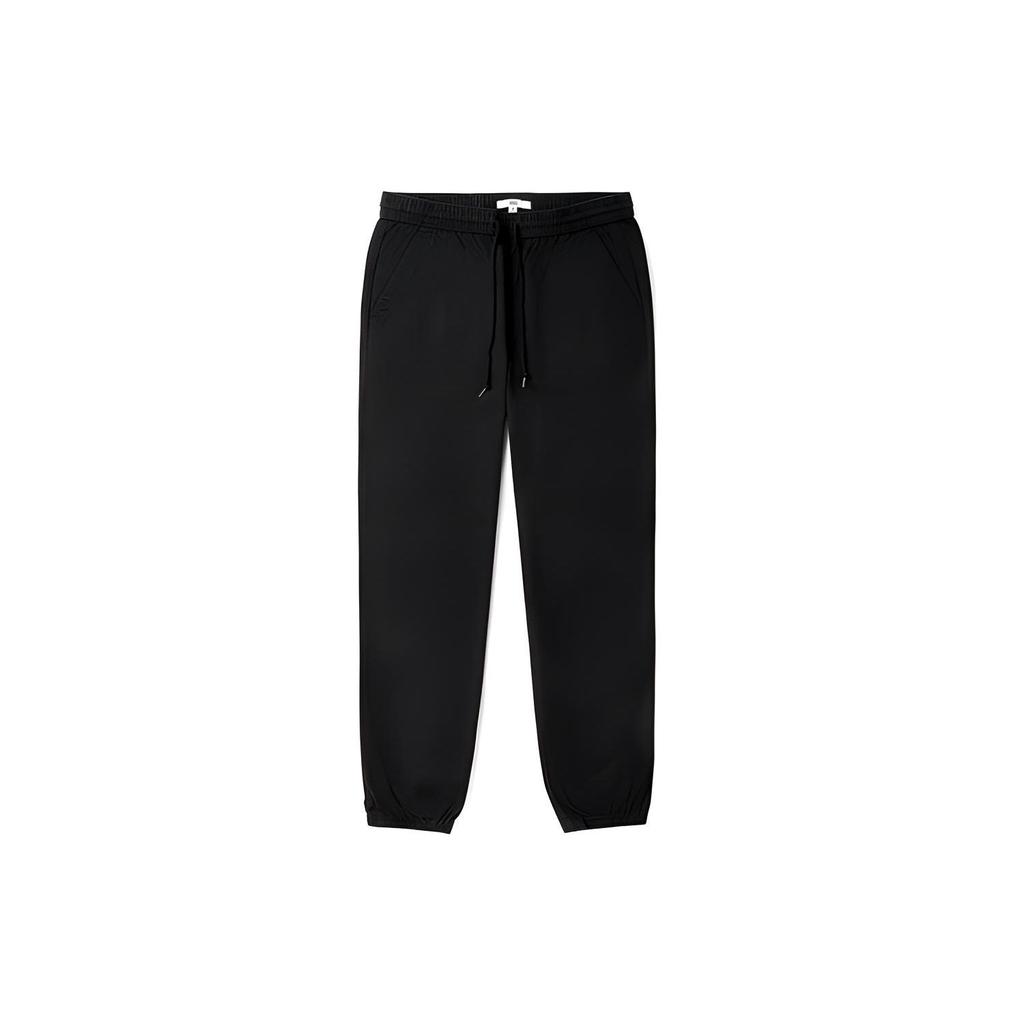 Vans Woven Cuffed Sports Casual Pants Women bottoms Black VN0A47YLBLK