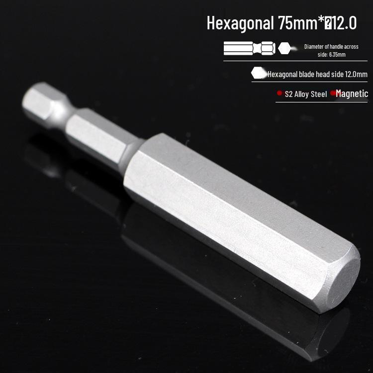 S2 Hexagon Magnetic Impact Driver Bit Set for Electric Screwdrivers