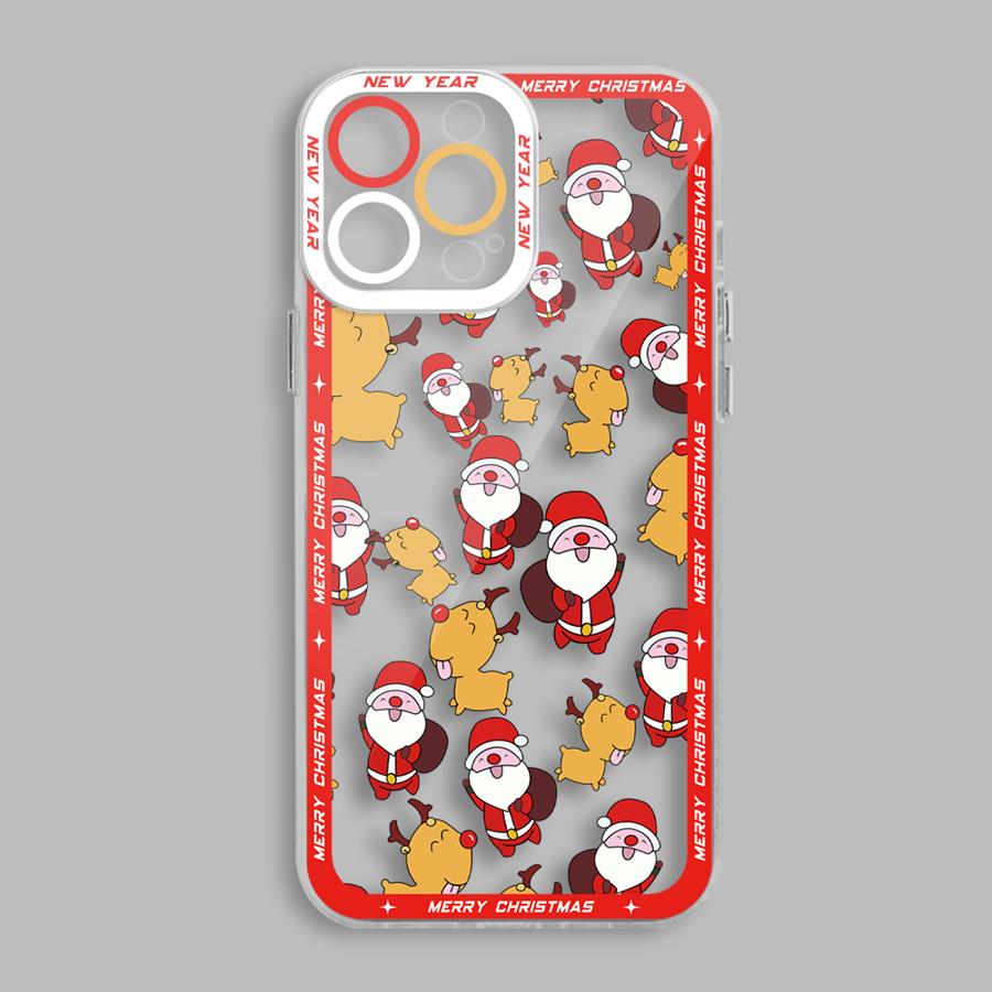 Winter Merry Christmas Phone Case for Redmi Note 10 12 13 4G 5G 10S 10Pro 10Lite 11 11S 11Pro 12Pro 13Pro 4G5G 11 12 13ProPlus5G