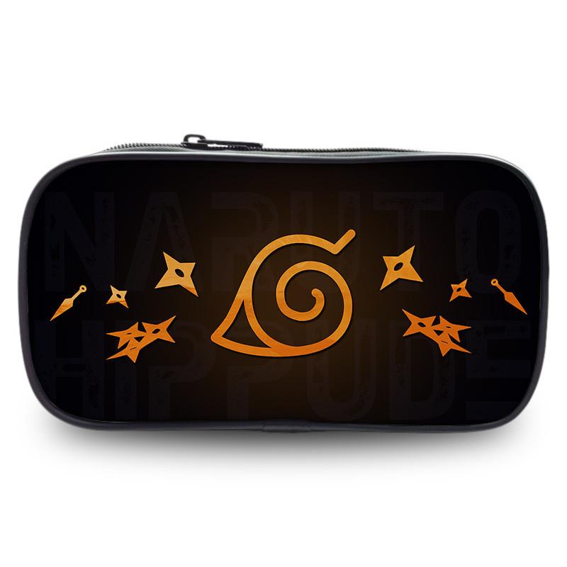 Naruto Anime Character Print Student Single Layer Stationery Storage Bag