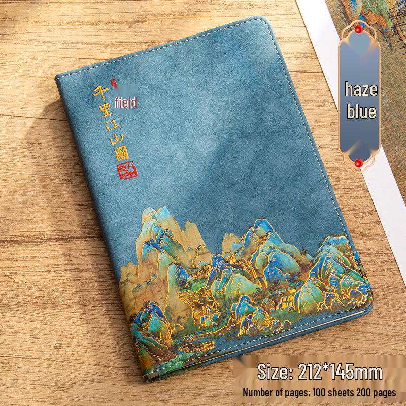 Exquisite Guochao Chinese Style Notebook & Diary Gift Set for Business Meetings