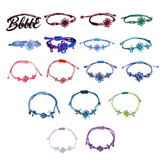 Handmade Knot Wristband Chinese Bracelet Retro Braided Good Luck High-quality