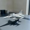Fighter Jet Model with Stand 1:72 Scale Plane for Aviation Enthusiasts, Collectors,