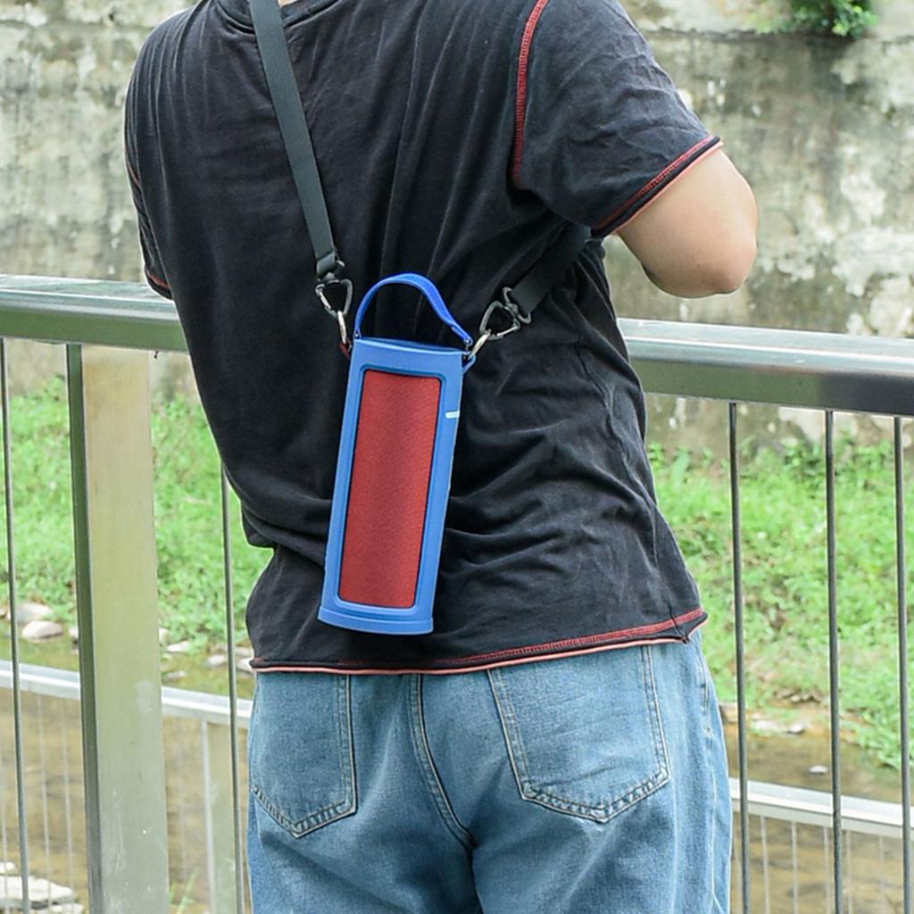 Stabile Schutzhülle mit Karabinerhaken-Riemen für UE Megaboom 3 Lautsprecher