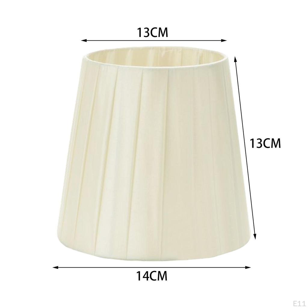 Lamp Shade for Table Lamp, Desk Cover, Replacement Pleated Lampshade Kitchen, Home, Decor