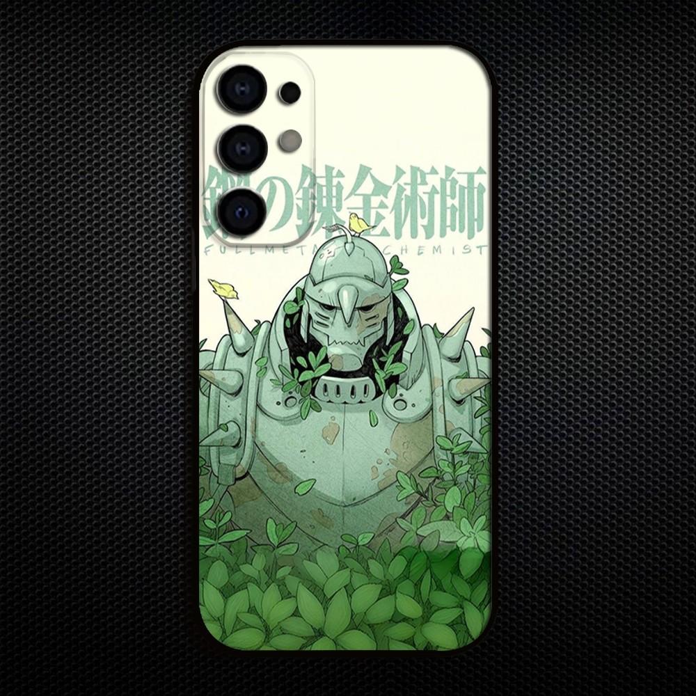 Anime F-Fullmetal A-Alchemist_ Brotherhood Phone Case For Samsung S25/S24/S23/S22/S21/S20/Plus,Fe,Lite/Others Black Cover
