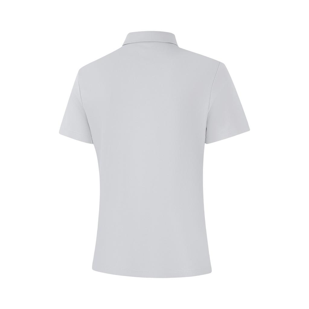 Li-Ning Comfortable Breathable Polo Shirt Women tops Light-Gray APLW242-8