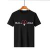 Μάρκα Μόδα Εκτύπωση Γραμμάτων Ανδρικό T-shirt 100% Βαμβακερό Καλοκαιρινό Πολυτελές Μπλουζάκι Κοντομάνικο Φορέματα Streetwear Τοπ Μπλούζα Ανδρικά Ρούχα