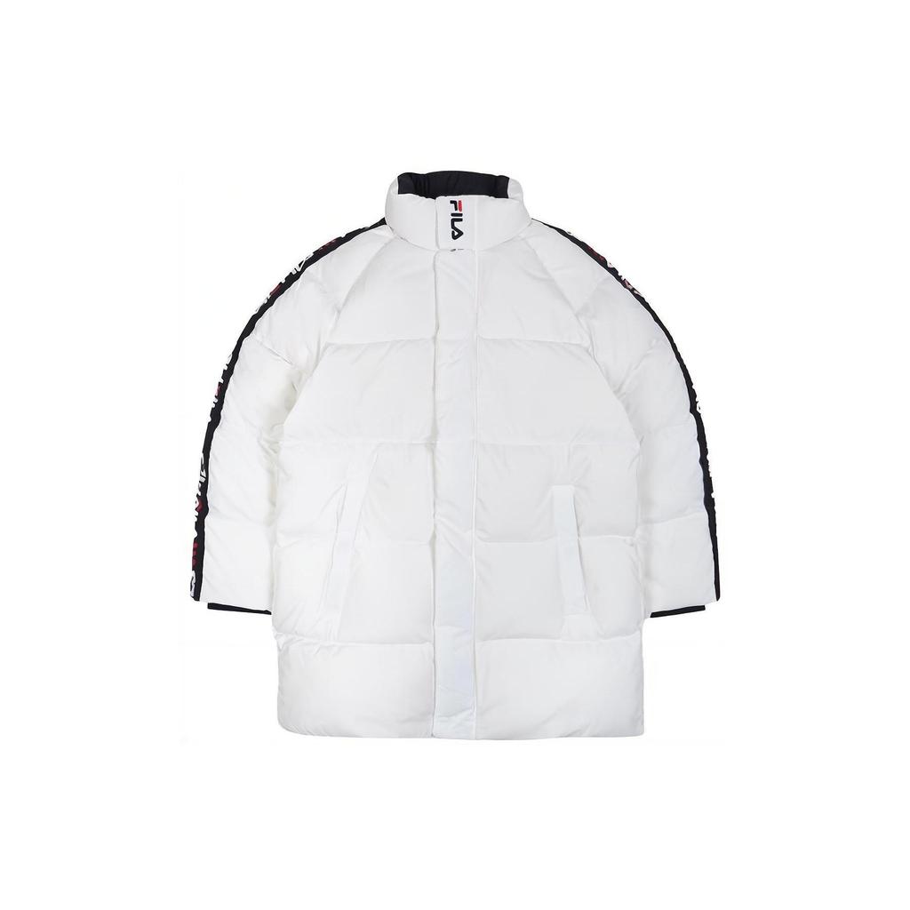 FILA Down Jackets Unisex White Stand Collar Moderate Other FS2DJB4103X-OWH