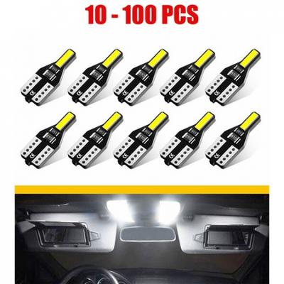 10-100X T10 LED AUXITO Inner White Map Dome License Plate Lamp 194 168 Bulb 2825