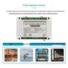 Wireless RF Remote Control Switch, 30A High Power Relay, 100V-400V, Jog, Self-Locking, Interlock.