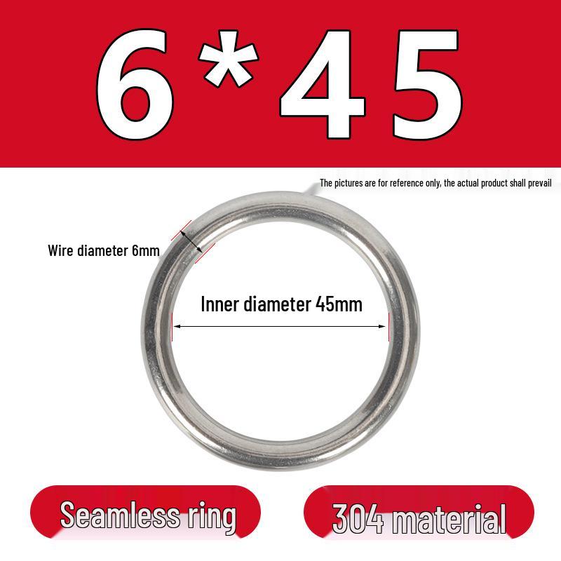 Stainless Steel Seamless O-Ring: Corrosion-Resistant Accessory for Handbags and Pet Gear