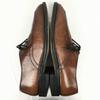Vintage 80er-90er FREEMAN U-Tip Businessschuhe Braun Größe 8.5D (26,0-26,5) Herren(GEBRAUCHT)