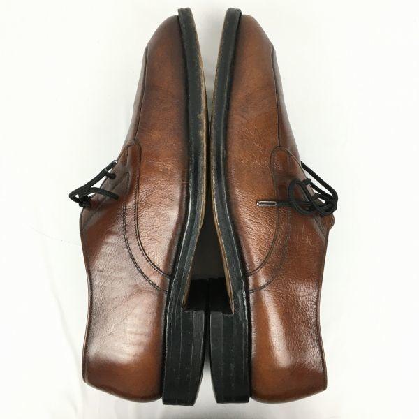 Vintage 80s-90s FREEMAN U-Tip Business Shoes Brown Size 8.5D (26.0-26.5) Men's(USED)