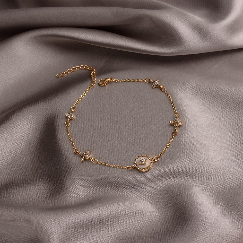 Retro style pearl bracelet women's versatile high-end sense niche temperament beaded bracelet couple girlfriend hand jewelry