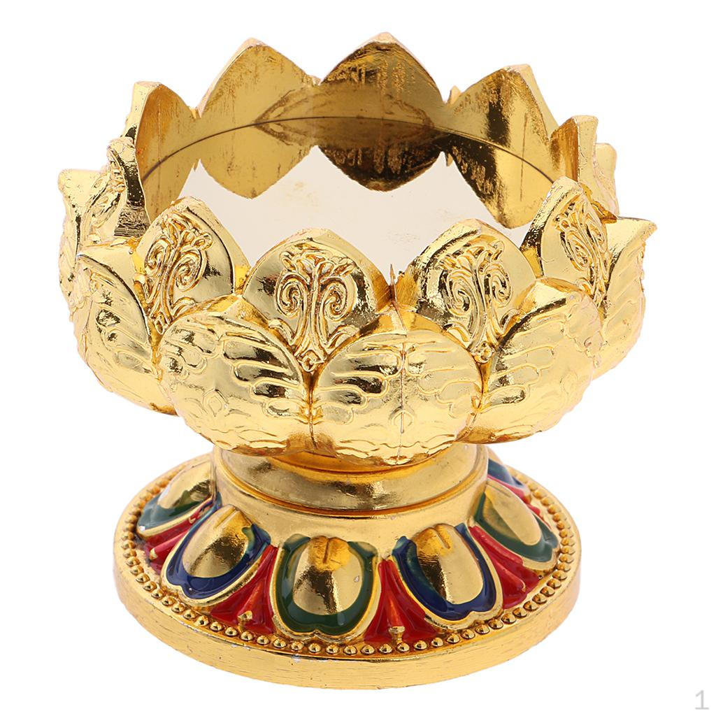 

Praying Lotus Shape Lamp Holder Base For Home