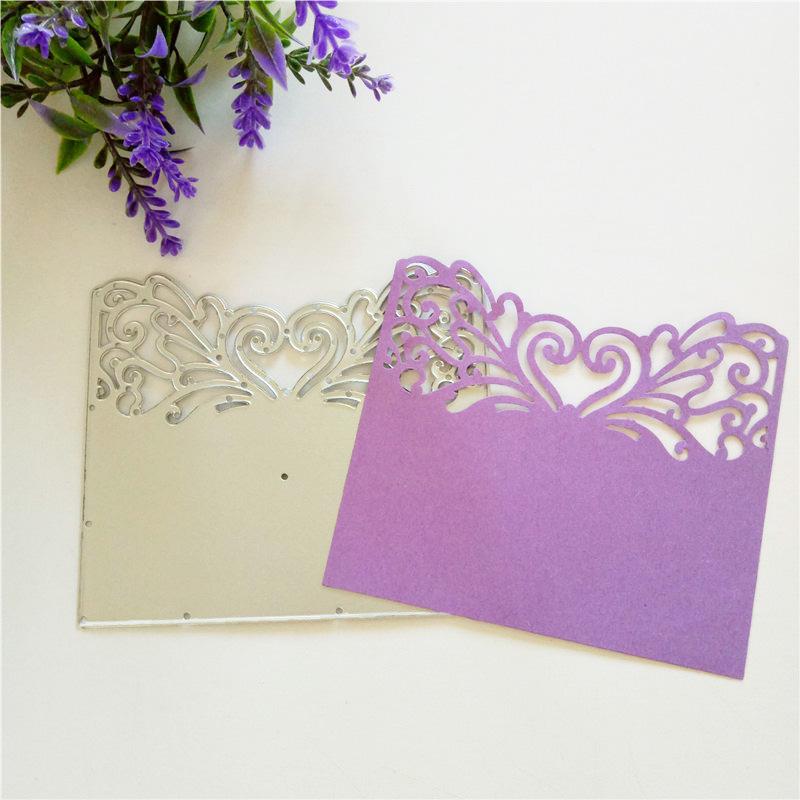 Koperta Metalowe Wykrojniki Szablony Scrapbooking Dekoracja Albumu Fotograficznego Wytłaczanie Kartka Papierowa Rzemiosło