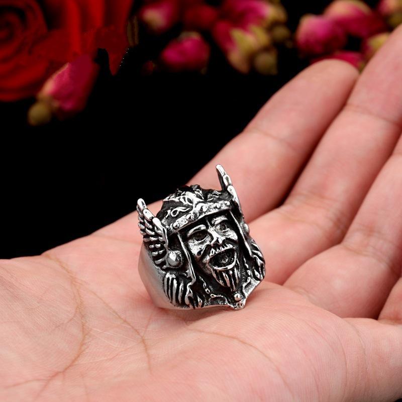Viking Viking Mask Men's Ring
