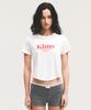 Kimseupeulesikoteunmakes (Unisex) Kims Bam Logo Tee White(Red)