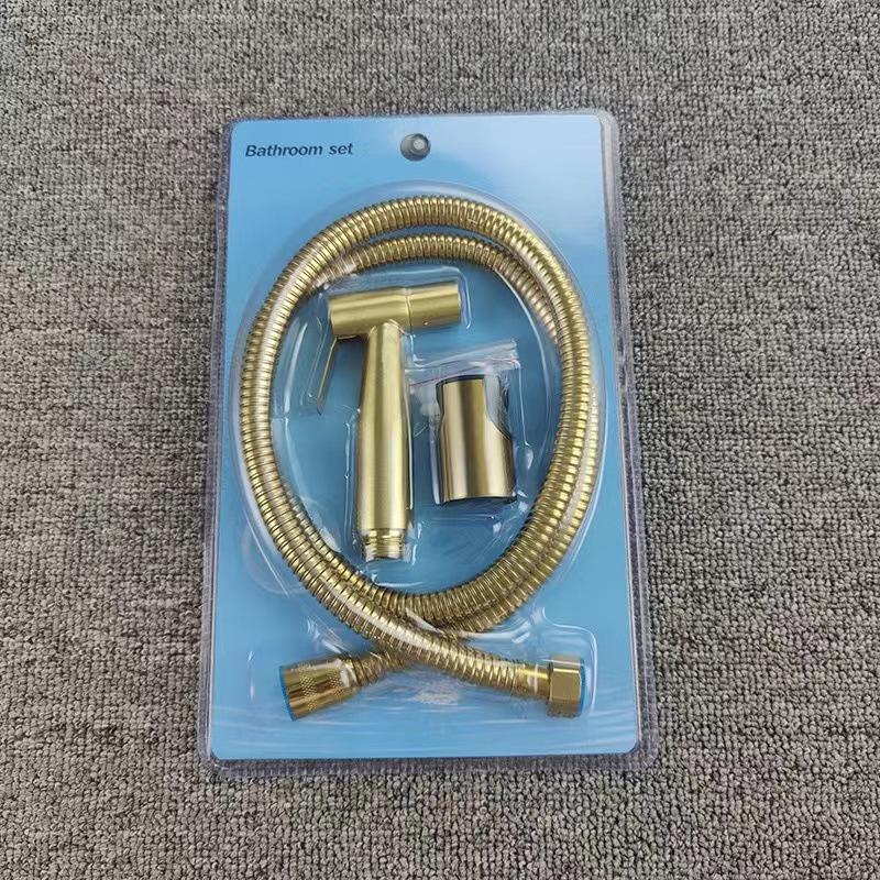 304 Stainless Steel High-Pressure Bidet Shower Head Spray Gun Set