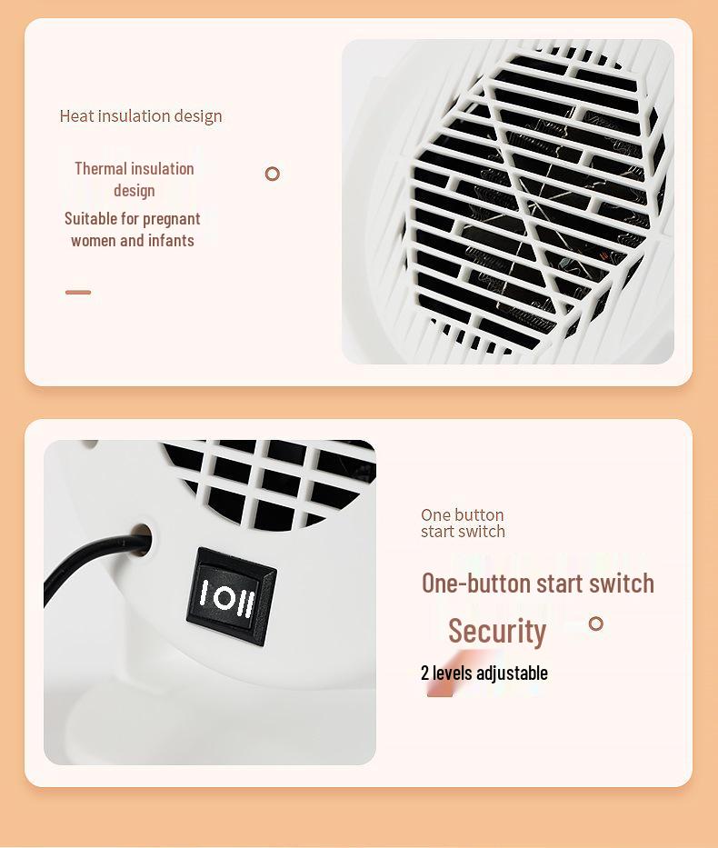 2025 Warm Air Blower: Compact Winter Heater