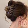 Funny Pumpkin Hair Claw Large Shark Clip Simple Hair Grab  Daily