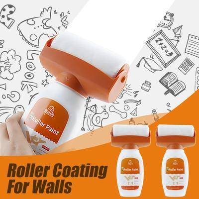 3 STÜCKE Roller Wandreparaturfarbe Antibakterielle Weiße Wasserbasierte Latex-Farbrolle DIY Renovierung Wandreparatur Haushaltsreinigungswerkzeug