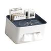 Tissue Box Cover Rectangular Multifunctional Napkin Box Holder with Remote Control Box for Living Room