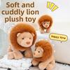Cartoon Lion Plush Toy For Children Soft Sleep Companion Festival Doll Gift