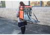 Zaino termico da asporto per pizza, grande capacità 42L/62L, borsa a spalla doppia portatile per esterni